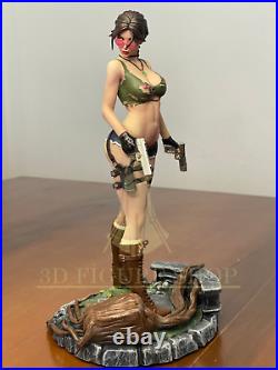 Lara Croft/Tomb Raider/25cm Figure/Profesional Painted