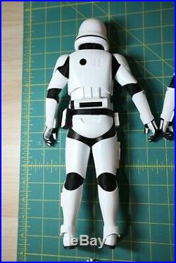 Lot of 3 Hot Toys 1/6 Scale First Order Stormtroopers 2 Regular 1 Short Loose