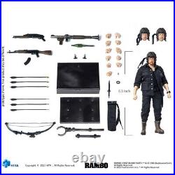 MAR239125 Hiya Toys FIRST BLOOD PART II EXQ SUPER SER RAMBO 1/12 SCALE PX AF