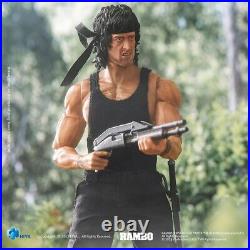 MAR239125 Hiya Toys FIRST BLOOD PART II EXQ SUPER SER RAMBO 1/12 SCALE PX AF