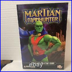 MARTIAN MANHUNTER Deluxe Collector 13 Action Figure 16 Scale DC Direct Sealed