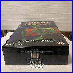 MARTIAN MANHUNTER Deluxe Collector 13 Action Figure 16 Scale DC Direct Sealed