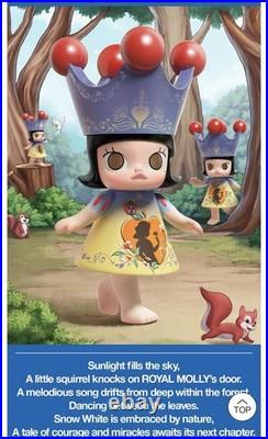 MEGA ROYAL MOLLY 400% Snow White Figure Pop Mart USA? Seller MEGA ROYAL MOLLY 400% Snow White Figure Pop Mart USA? Seller