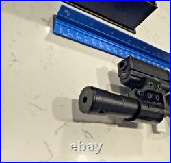 MINI 12 Scale 17 GEN5 In Black With 2 Tone CNC Bullets & Silencer Metal Gun Laser