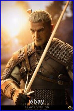 MTTOYS MTT006 1/6 Scale Figure The White Wolf (Armor Version) Geralt Witcher 3