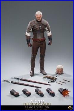MTTOYS MTT006 1/6 Scale Figure The White Wolf (Armor Version) Geralt Witcher 3