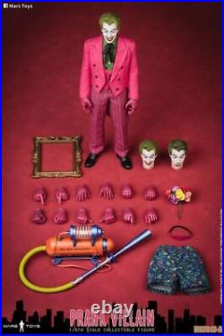 Mars Toys MAT013A 1/6 Prank Villain Joker Male Toy Action Figure Model In Stock