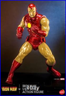 Marvel Comics Hono Studio Iron Man 1/6 Scale Action Figure Classic Red & Gold