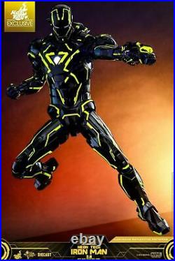 Marvel Neon Tech IRON MAN 2.0 Movie Masterpiece 1/6 Sixth Scale Figure Hot Toys