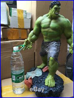 Marvel Super Size Hulk Green Giant Figure Statue 1/4 Scale Toy 60cm Collection