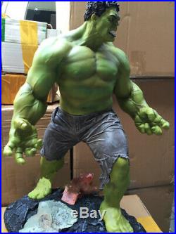Marvel Super Size Hulk Green Giant Figure Statue 1/4 Scale Toy 60cm Collection