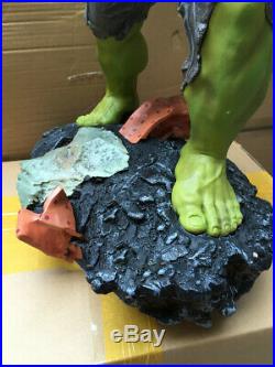 Marvel Super Size Hulk Green Giant Figure Statue 1/4 Scale Toy 60cm Collection