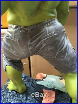 Marvel Super Size Hulk Green Giant Figure Statue 1/4 Scale Toy 60cm Collection