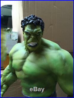 Marvel Super Size Hulk Green Giant Figure Statue 1/4 Scale Toy 60cm Collection