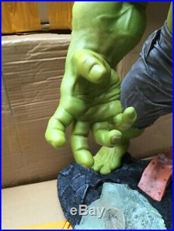 Marvel Super Size Hulk Green Giant Figure Statue 1/4 Scale Toy 60cm Collection