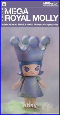 Mega Royal Molly Monet-Les Figure Nymphéas 400% Sealed Pop Mart US Seller