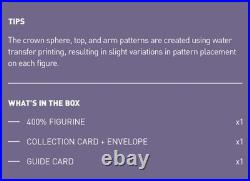 Mega Royal Molly Monet-Les Figure Nymphéas 400% Sealed Pop Mart US Seller