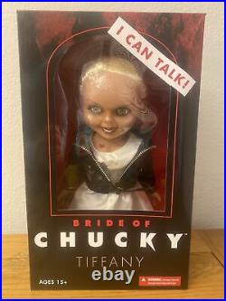 Mezco Bride of Chucky Tiffany Childs Play Mega Scale Talking Doll Horror NEW 15