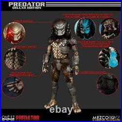 Mezco ONE12 COLLECTIVE Predator Deluxe Edition 6 inch scale figure PRESALE new