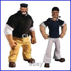 Mezco Toys One12 Collective Popeye & Bluto Stormy Seas 1/12 Scale Action Figure