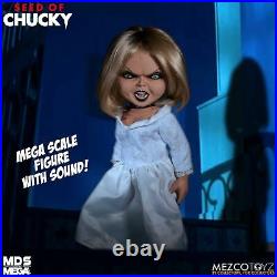 Mezco Toyz Seed of Chucky Talking Tiffany Mega Scale Action Figure Doll 78042