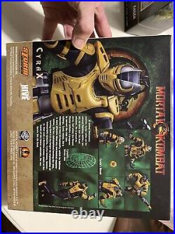 Mortal Kombat Cyrax 112 Scale Action Figure by Storm Collectibles NIB