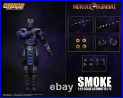 Mortal Kombat Smoke 112 Scale Action Figure NYCC 2019 Exclusive Cyber Ninja