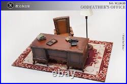 Mostoys 1/6 Scale Godfather Office Scene 12Action Figure Compatible Modern Desk