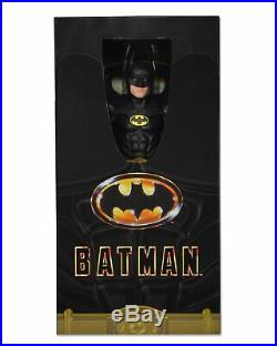 NECA 1989 Movie Comics Batman Michael Keaton 1/4 Scale Action Figure Toy 61241