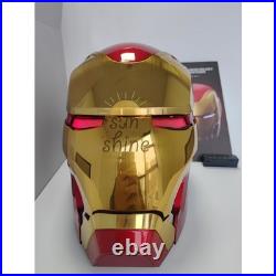 NEW 11 Wearable Friday Iron Man Mk50 Helmet COS Remote Touch Voice Control Gift