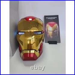 NEW 11 Wearable Friday Iron Man Mk50 Helmet COS Remote Touch Voice Control Gift