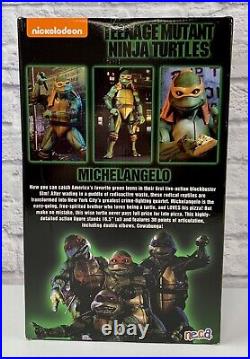 NEW NECA Teenage Mutant Ninja Turtles Michelangelo 1/4 Scale Action Figure