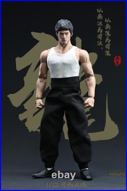 NWTOYS Kongfu King 1/12th Scale Bruce Lee Action Figure Model Toy Collectible