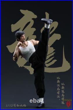 NWTOYS Kongfu King 1/12th Scale Bruce Lee Action Figure Model Toy Collectible