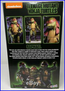 Neca Tmnt Teenage Mutant Ninja Turtles 1/4 Scale Raphael Figure New In Box