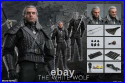 New BUZZTOYS BUZ001 1/6 The White Wolf Geralt Henry Cavill 12'' Action Figure