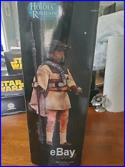 New Leia As Boussh Sideshow Exclusive Heros Of Rebellion 16 Scale Star Wars LM