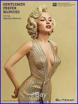 New Marilyn Monroe Gentlemen Prefer Blondes 1/4 Scale PVC Statue Figure 16 Doll