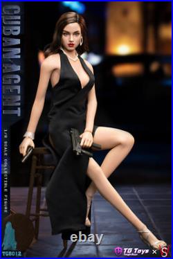 New TGToys × SWToys TG8012 1/6 Cuban Agent Female Action Figure Model In Stock