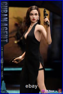 New TGToys × SWToys TG8012 1/6 Cuban Agent Female Action Figure Model In Stock