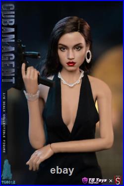 New TGToys × SWToys TG8012 1/6 Cuban Agent Female Action Figure Model In Stock