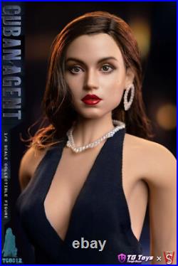 New TGToys × SWToys TG8012 1/6 Cuban Agent Female Action Figure Model In Stock