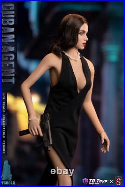 New TGToys × SWToys TG8012 1/6 Cuban Agent Female Action Figure Model In Stock