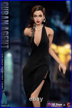 New TGToys × SWToys TG8012 1/6 Cuban Agent Female Action Figure Model In Stock
