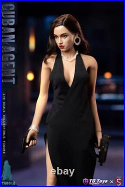New TGToys × SWToys TG8012 1/6 Cuban Agent Female Action Figure Model In Stock