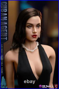 New TGToys × SWToys TG8012 1/6 Cuban Agent Female Action Figure Model In Stock