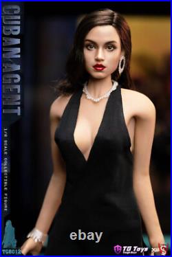 New TGToys × SWToys TG8012 1/6 Cuban Agent Female Action Figure Model In Stock