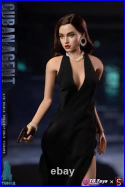 New TGToys × SWToys TG8012 1/6 Cuban Agent Female Action Figure Model In Stock
