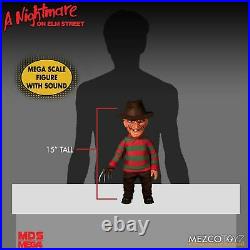 Nightmare On Elm Street Mega Scale Talking Freddy Krueger 15 Figure Mezco