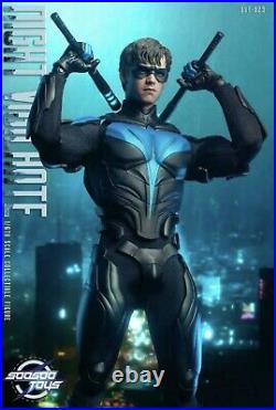 Nightwing Night Vigilante 16 Scale Soosootoys Sst023 12'' Action Figure Nrfb